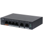 Switch Dahua 4 porturi POE, cloud management, 2 porturi UPLink, Poe WATCHDOG, HI POE